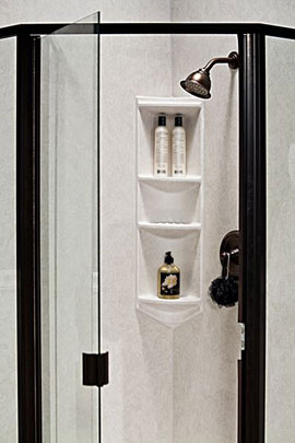 shower doors and rods